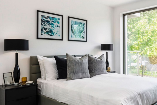 Apartments to Rent by Savills at The Forge, Newham, E6, bedroom