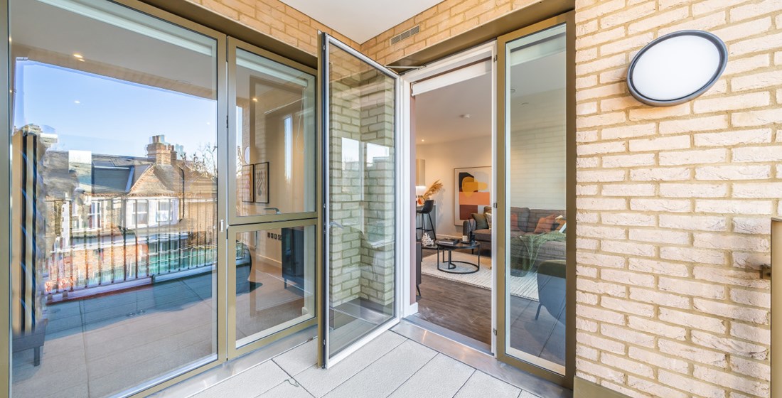 Apartments to Rent by Folio at Marson Place, Southwark, SE17, private balcony