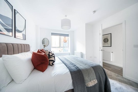 Apartments to Rent by Simple Life London in Ark Soane, Ealing, W3, The Rose bedroom