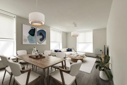 Apartment by Simple Life to Rent, The Richmond, 2 bedroom apartment, living dining area