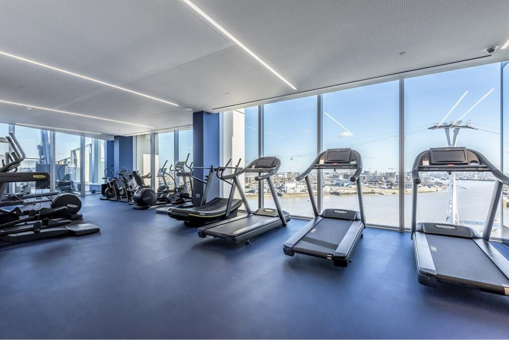 Apartments to Rent by Greenwich Peninsula at Upper Riverside, Greenwich, SE10, private gym