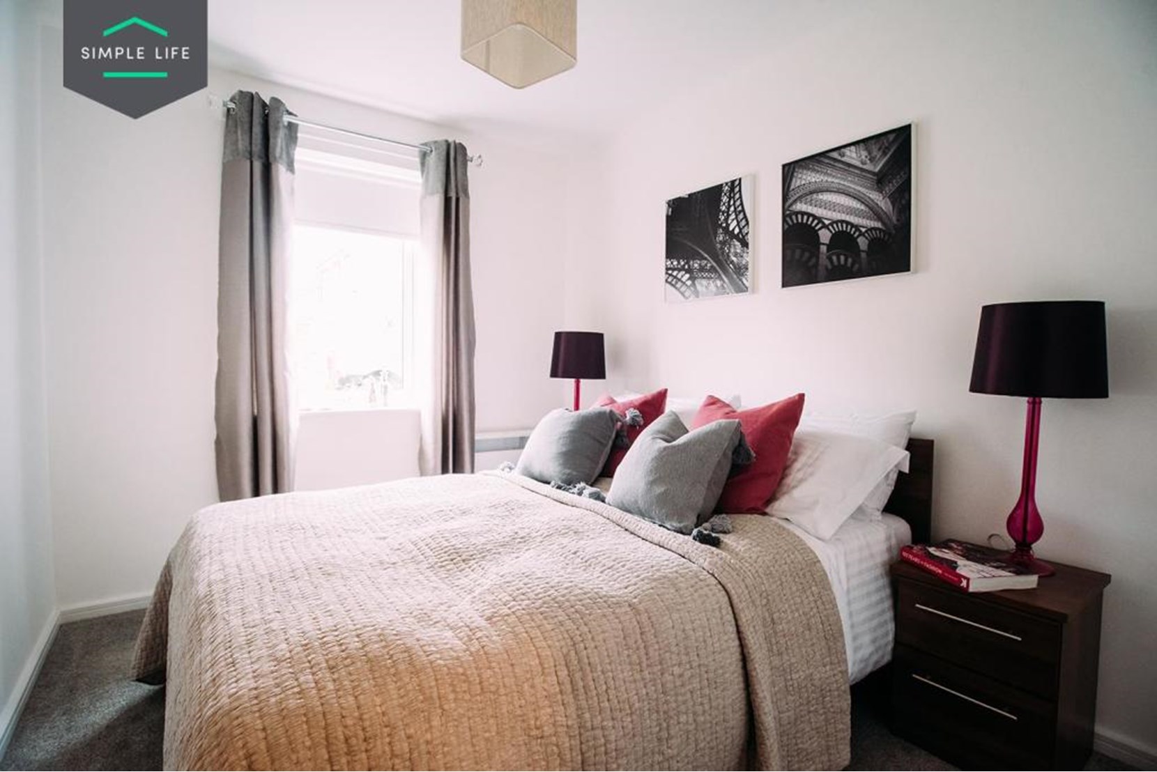 Apartments to Rent by Simple Life, The Alder, 2 bedroom apartment, bedroom