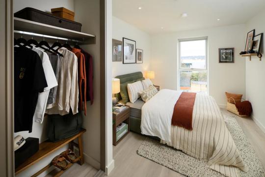 Apartments to Rent by Berkeley Living in Foundry Yard, Wood Green, Haringey, N8, bedroom