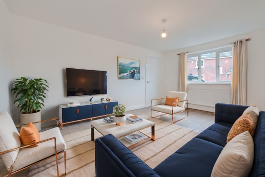 House by Simple Life to Rent, The Mylne II, 4 bedroom house, living area