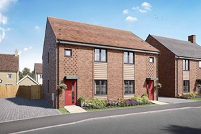 Homes to Rent by Allsop at Spinning Fields, Braintree, Essex, CM7, Tasar house type CGI