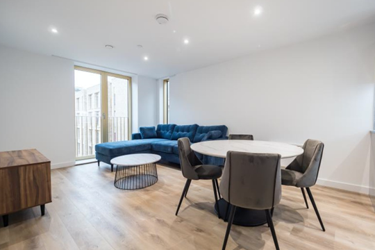 Apartments to Rent by Northern Group at The Quarters, Manchester, M1, living dining area