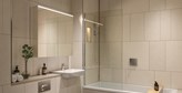 Apartments to Rent by Populo Living at The Didsbury, Newham, E6, bathroom