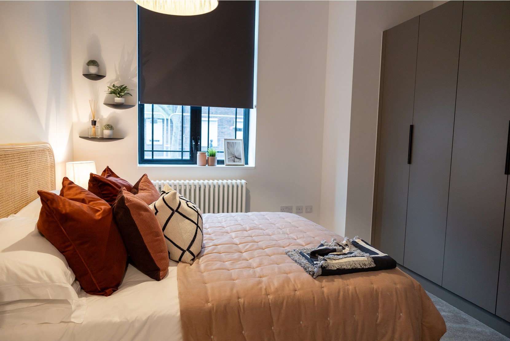 Apartments to Rent by Populo Living at The Didsbury, Newham, E6, bedroom