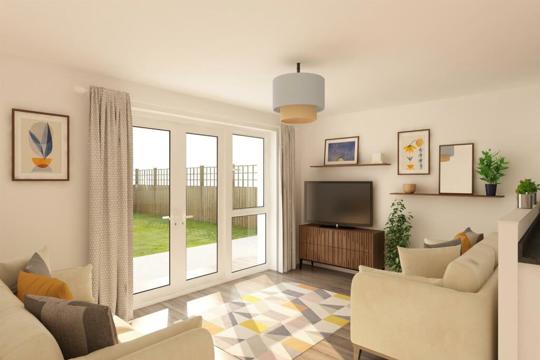 Houses by Simple Life to Rent, The Lockhart, 2 bedroom house, living area