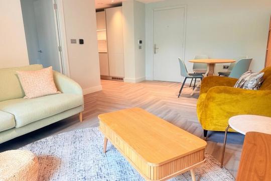 Apartments to Rent by Allsop at Alameda, Wembley, Greater London, HA9, living kitchen dining area