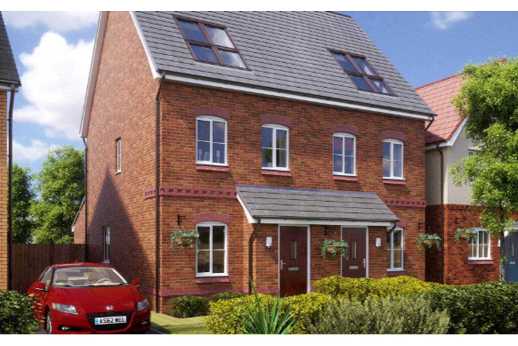 Houses to Rent by Simple Life in Reynolds Place, Worsley, M28, development panoramic