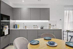 Apartment Get Living Manchester Salford New Makers Yard Kitchen Area 2