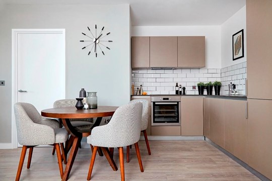 Apartments to Rent by Platform_ at Platform_Bracknell, Bracknell, RG12, kitchen dining area