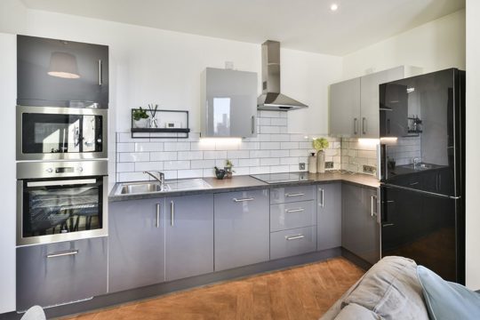 Apartments to Rent by Touchstone Resi in Broadside, New Cross, Manchester, M4, kitchen