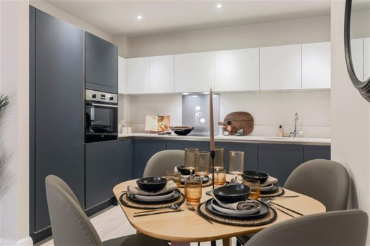 Apartments and Houses to Rent by Casa at Moda at Casa, Abbey Court, Leeds, LS5, kitchen dining area