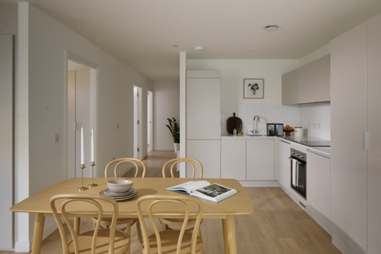 Apartments to Rent by Platform_ at Platform_Edinburgh, Edinburgh, EH6, kitchen dining area