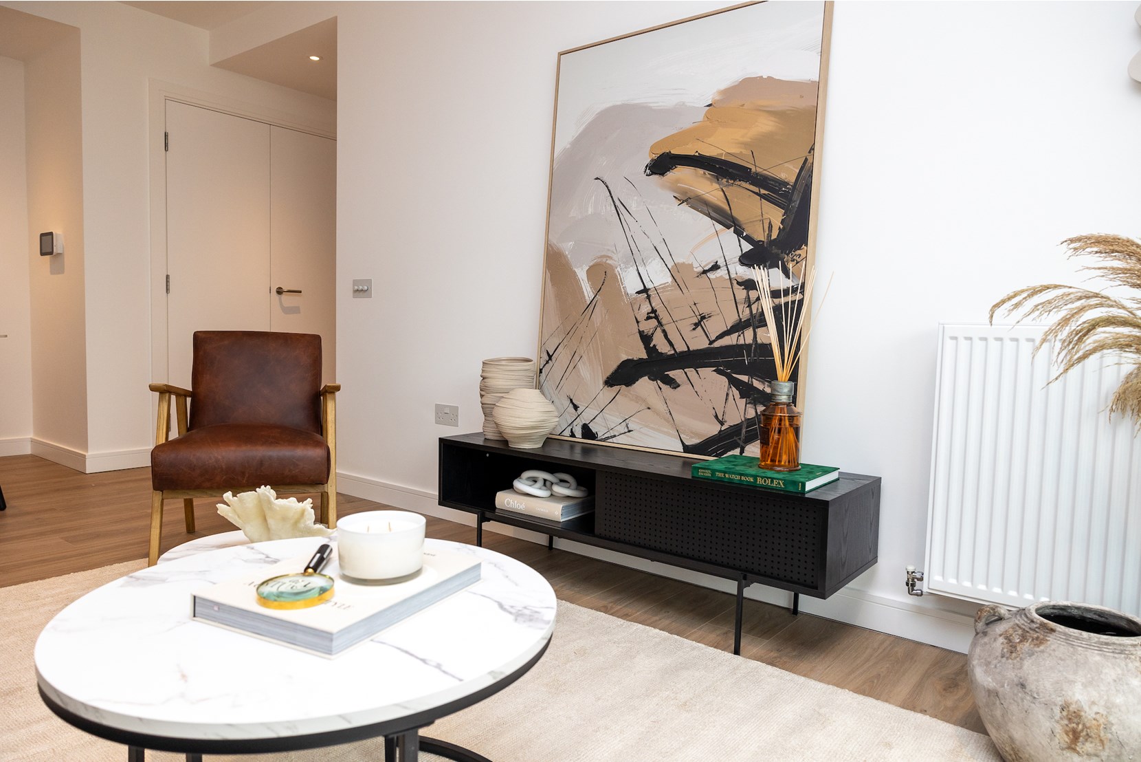 Apartments to Rent by Populo Living at The Brickyard, Newham, E6, living area