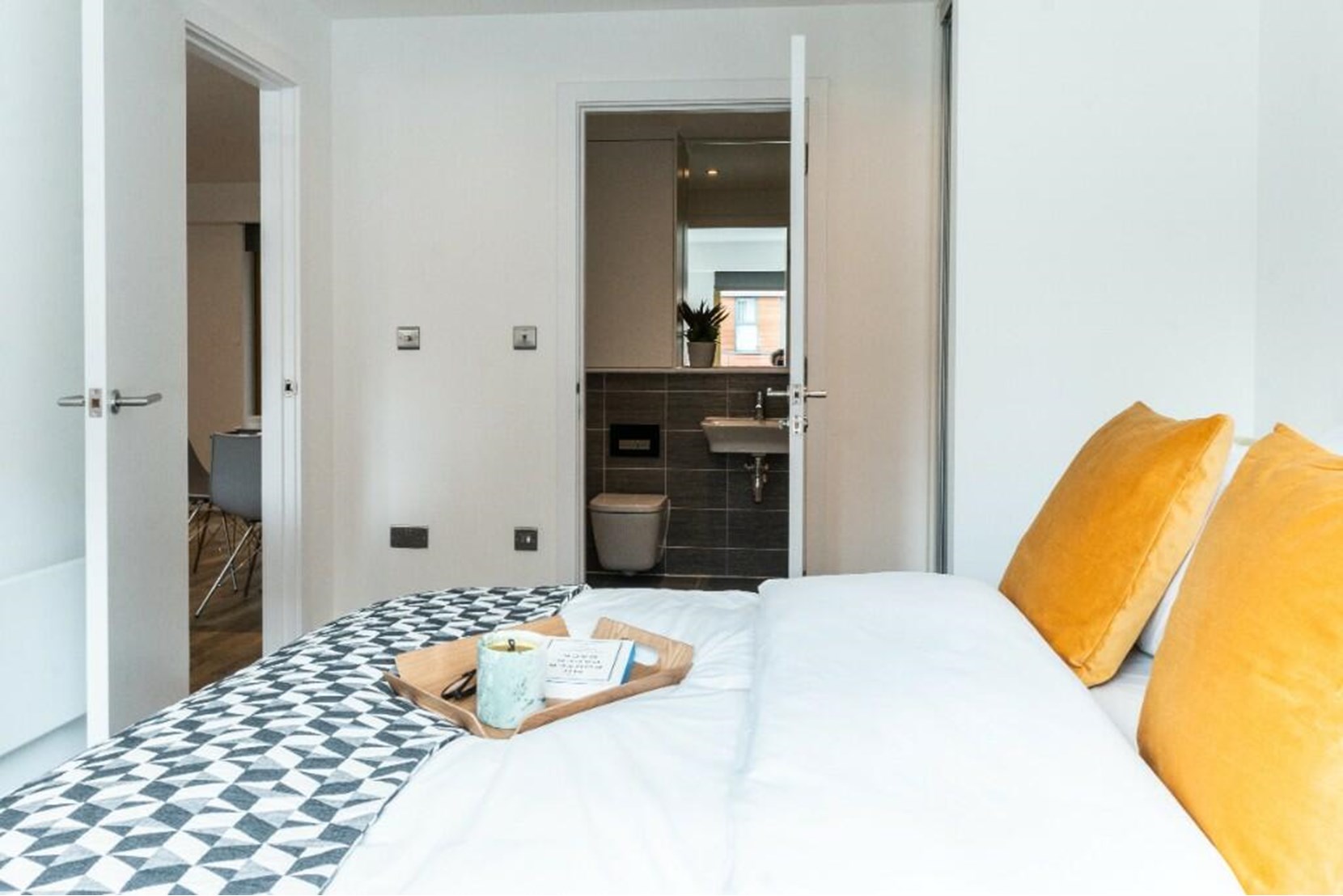 Apartments to Rent by Savills at The Astley, Manchester, M1, bedroom