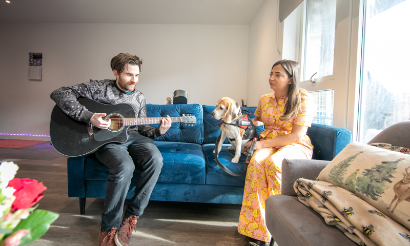 A London home made for music and Luna