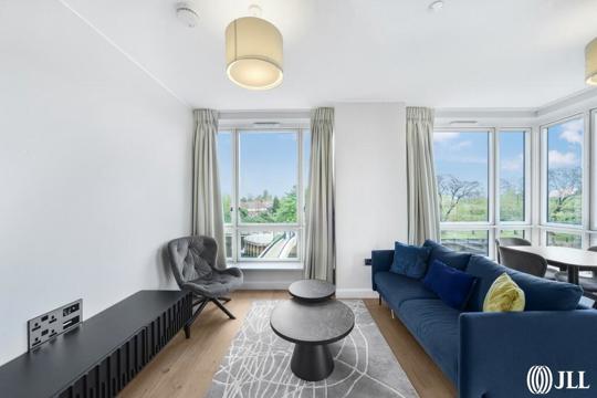Houses and Apartments to Rent by JLL at Sugar House Island, Newham, E15, living dining area
