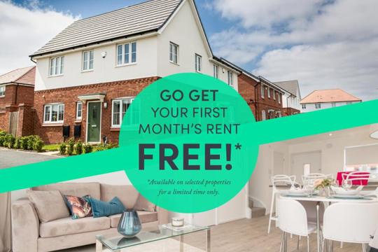 Houses to Rent by Simple Life in Sutherland Grange, Telford, TF2, first month's rent free offer