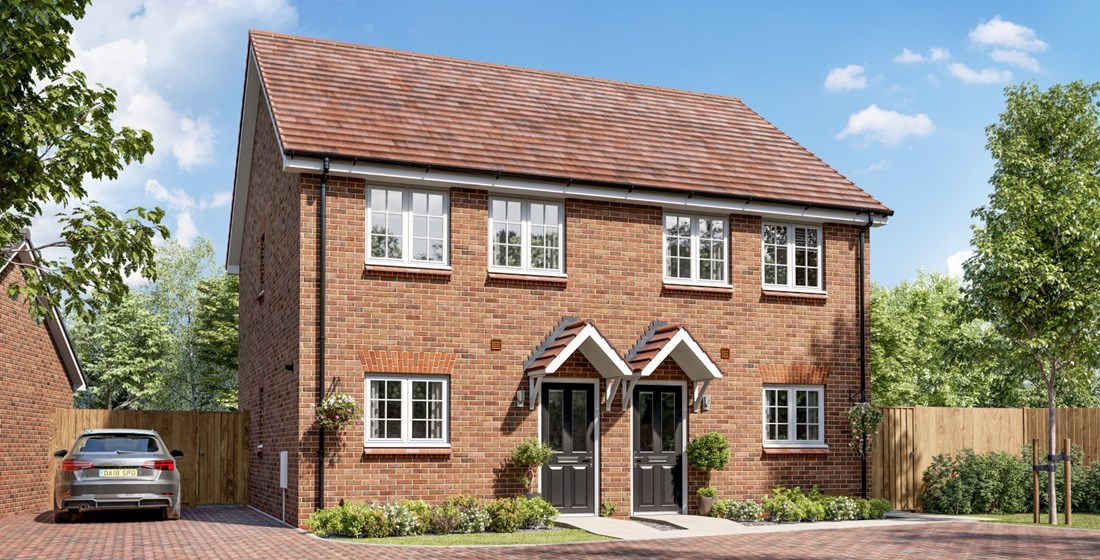 Homes to Rent by Allsop at Spinning Fields, Braintree, Essex, CM7, Eri house type CGI