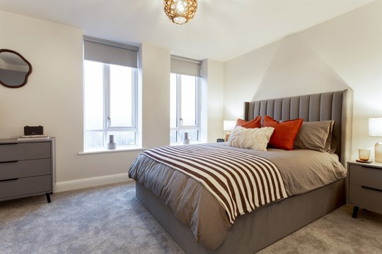 Apartments and Houses to Rent by Casa at Moda at Casa, Abbey Court, Leeds, LS5, bedroom
