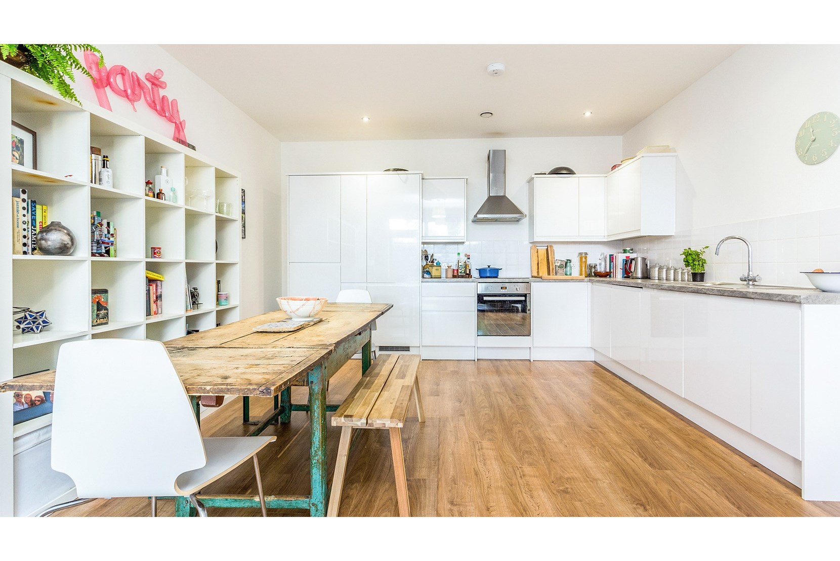 Apartments to Rent by Populo Living at The Tanneries, Newham, E15, kitchen dining area
