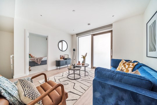 Apartments to Rent by Simple Life London in Anchor's Point, Royal Albert Dock, Newham, E16, living area