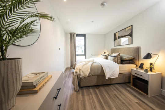 Apartments to Rent by Allsop at Alameda, Wembley, Greater London, HA9, bedroom