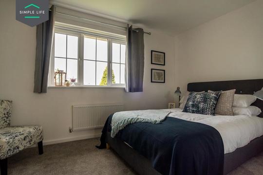 Houses to Rent by Simple Life, The Appleby, 2 bedroom house, bedroom