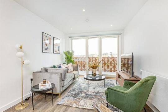 Apartments to Rent by Simple Life London in Fresh Wharf, Barking, IG11, The Avocet living area