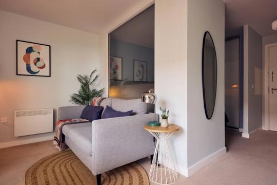 Apartment-Dandara-Living-Aston-Place-Birmingham-West-Midlands-Studio-Living-Dining-Area