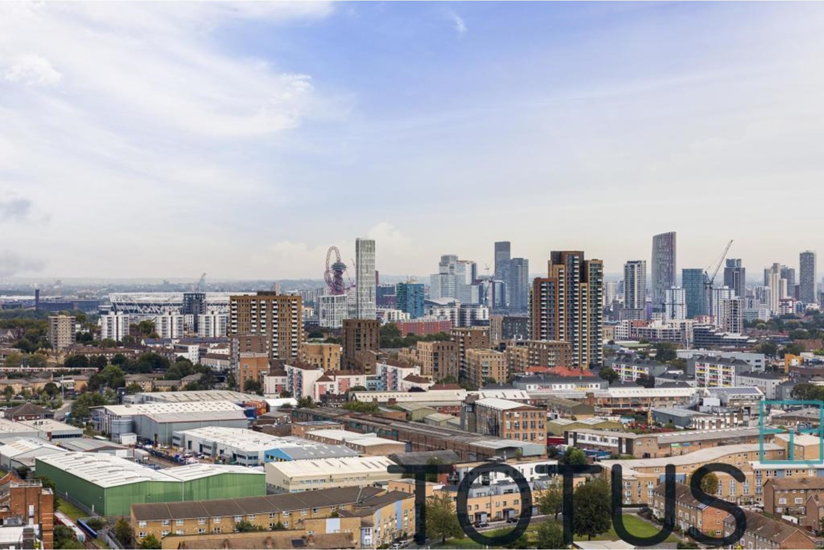 Apartments to Rent by Savills at The Highline, Tower Hamlets, E14, building panoramic