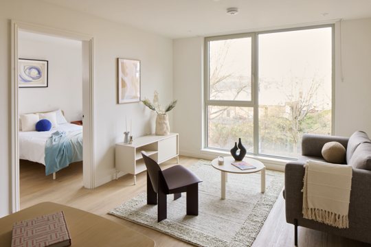 Apartments to Rent by Platform_ at Platform_Edinburgh, Edinburgh, EH6, living area