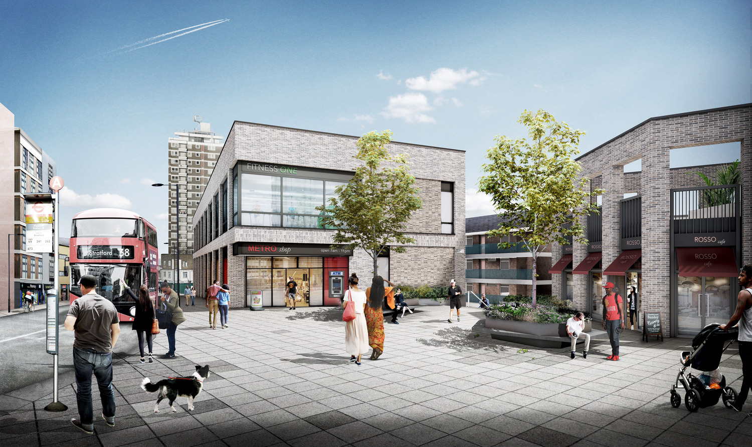 Plaistow Hub, Newham by Populo Living with 5 apartments available to rent