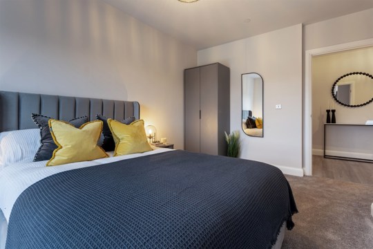 Apartments and Houses to Rent by Casa at Moda at Casa, Abbey Court, Leeds, LS5, bedroom
