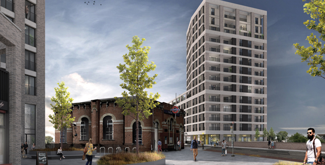 FINAL Plaistow Hub VG View From Station Square PTA