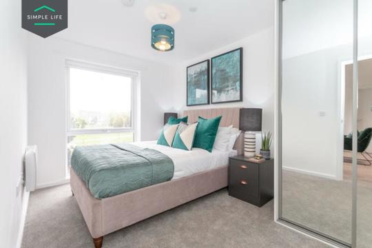 Apartments by Simple Life to Rent, The Halley, 2 bedroom apartment, bedroom