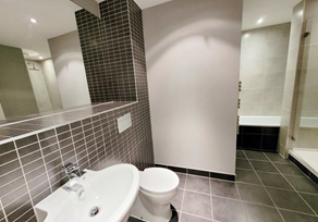 Apartments to Rent by Northern Group at Flint Glass Wharf, Manchester, M4, bathroom