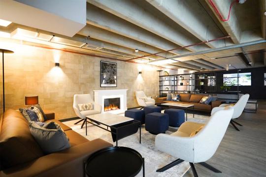 Apartments to Rent by Centrick at Iron Yard, Sheffield, S1, communal lounge