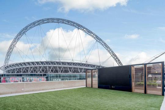 Apartments to Rent by Allsop at Alameda, Wembley, Greater London, HA9, roof terrace
