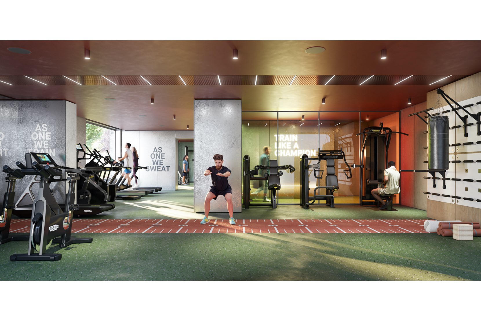 Apartments to Rent by Related Argent at Author, King's Cross, Camden, N1, residents private gym