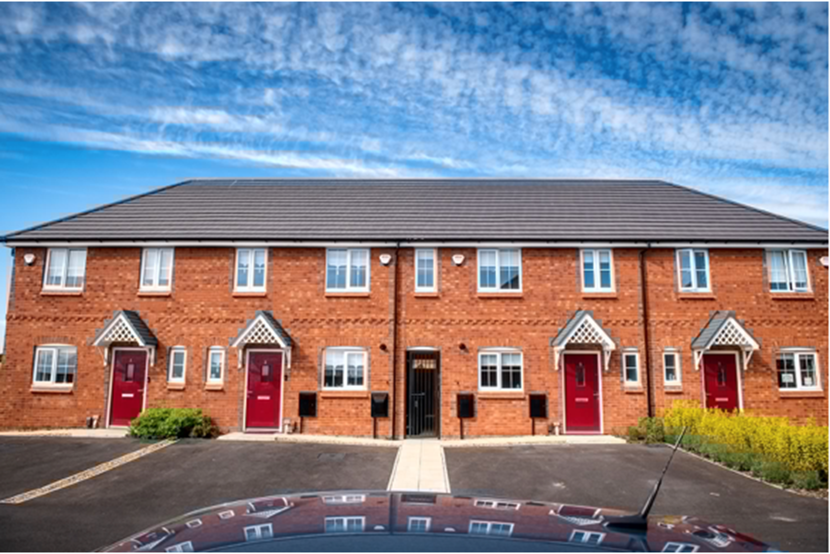 Houses to Rent by Simple Life at Dutton Fields, Deeside, CH5, development panoramic