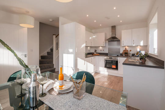 Houses by Simple Life to Rent, The Weaver FS2, 3 bedroom house, kitchen dining area