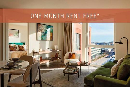 Apartments to Rent by Platform_ at Platform_Cardiff, Cardiff, CF10, one month rent free offer