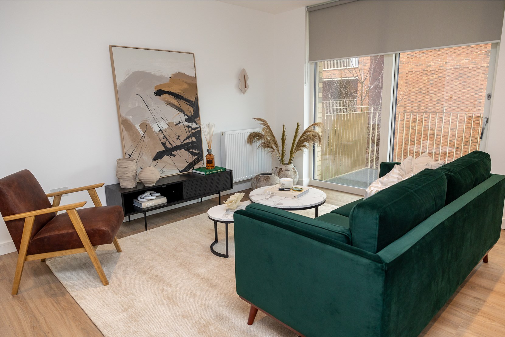 Apartments to Rent by Populo Living at The Brickyard, Newham, E6, living area