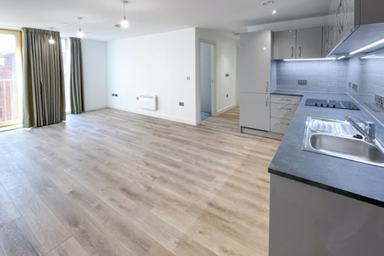 Apartments to Rent by Northern Group at The Quarters, Manchester, M1, kitchen living dining area