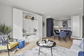 Apartment Get Living East Village London Stratford Interior Living Dining Kitchen Area 1