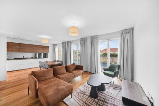 Houses and Apartments to Rent by JLL at Sugar House Island, Newham, E15, living kitchen dining area